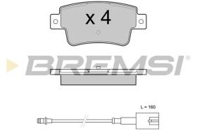 BREMSI BP3427 - PASTIGLIE FRENO - BRAKE PADS