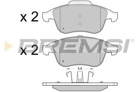 BREMSI BP3431 - PASTIGLIE FRENO - BRAKE PADS