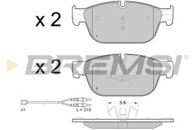 BREMSI BP3432 - PASTIGLIE FRENO - BRAKE PADS