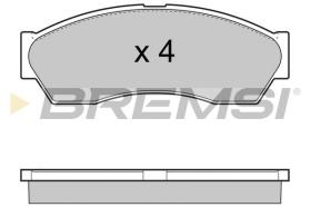 BREMSI BP3434 - PASTIGLIE FRENO - BRAKE PADS