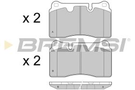 BREMSI BP3444 - PASTIGLIE FRENO - BRAKE PADS