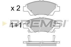 BREMSI BP3446 - PASTIGLIE FRENO - BRAKE PADS