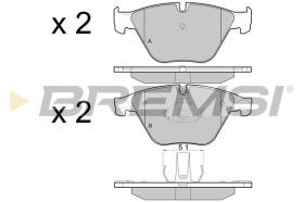 BREMSI BP3452 - PASTIGLIE FRENO - BRAKE PADS
