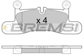 BREMSI BP3459 - PASTIGLIE FRENO - BRAKE PADS