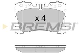 BREMSI BP3462 - PASTIGLIE FRENO - BRAKE PADS