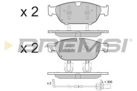 BREMSI BP3476 - PASTIGLIE FRENO - BRAKE PADS