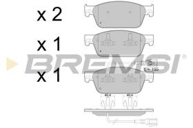 BREMSI BP3478 - PASTIGLIE FRENO - BRAKE PADS