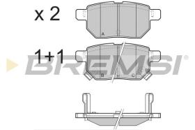 BREMSI BP3485 - PASTIGLIE FRENO - BRAKE PADS