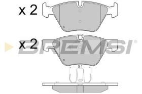BREMSI BP3488 - PASTIGLIE FRENO - BRAKE PADS