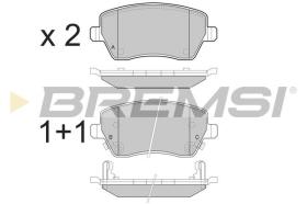 BREMSI BP3495 - PASTIGLIE FRENO - BRAKE PADS