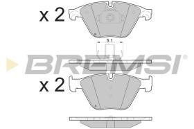 BREMSI BP3500 - PASTIGLIE FRENO - BRAKE PADS