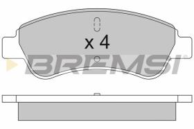BREMSI BP3504 - PASTIGLIE FRENO - BRAKE PADS