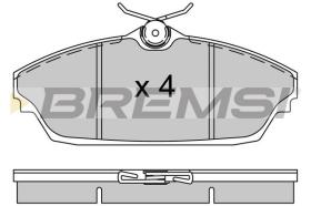 BREMSI BP3505 - PASTIGLIE FRENO - BRAKE PADS