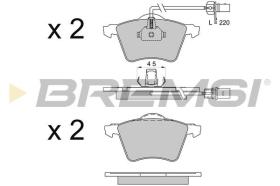 BREMSI BP3506 - PASTIGLIE FRENO - BRAKE PADS