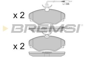 BREMSI BP3510 - PASTIGLIE FRENO - BRAKE PADS