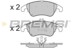 BREMSI BP3515 - PASTIGLIE FRENO - BRAKE PADS