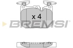 BREMSI BP3522 - PASTIGLIE FRENO - BRAKE PADS