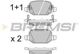 BREMSI BP3524 - PASTIGLIE FRENO - BRAKE PADS