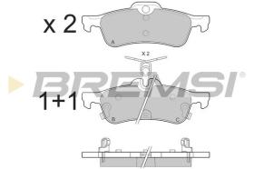 BREMSI BP3528 - PASTIGLIE FRENO - BRAKE PADS