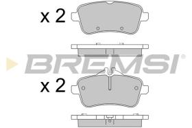 BREMSI BP3538 - PASTIGLIE FRENO - BRAKE PADS