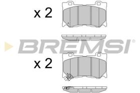 BREMSI BP3540 - PASTIGLIE FRENO - BRAKE PADS