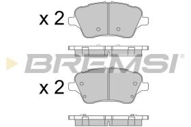BREMSI BP3545 - PASTIGLIE FRENO - BRAKE PADS