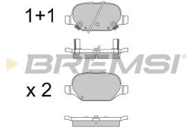 BREMSI BP3550 - PASTIGLIE FRENO - BRAKE PADS