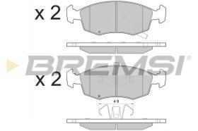 BREMSI BP3553 - PASTIGLIE FRENO - BRAKE PADS