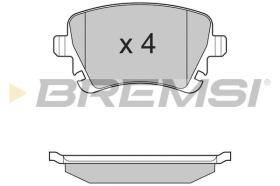 BREMSI BP3130 - PASTILLAS FRENO VW, AUDI, SKODA, SEAT TRASERAS