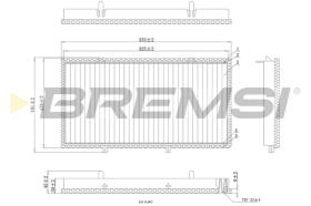 BREMSI FC0998 - FILTRO HABITACULO RENAULT-NISSAN-OPEL