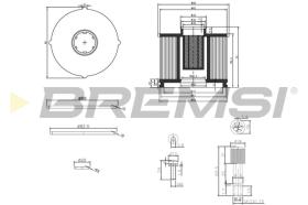 BREMSI FE0040 - FILTRO COMBUSTIBLE MERCEDES BENZ - RENAULT