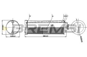 BREMSI FA0542 - FILTRO AIRE MERDECES BENZ