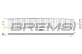 BREMSI FC0485 - FILTRO HABITACULO BMW