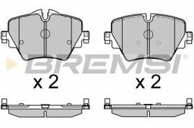 BREMSI BP3643 - PASTILLAS FRENO BMW DELANTERAS