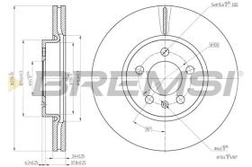 BREMSI CD8664V - DISCO FRENO DELANTERO SEAT - VW