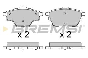 BREMSI BP3625 - PASTILLAS FRENO TRASERA PEUGEOT