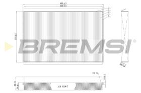 BREMSI FC0857 - FILTRO AIRE HABITACULO