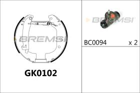 BREMSI GK0102 - KIT PREMONTADO CITROEN - RENAULT