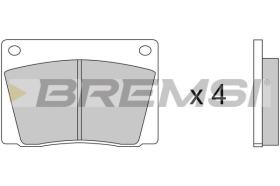 BREMSI BP2052 - PASTIGLIE FRENO - BRAKE PADS