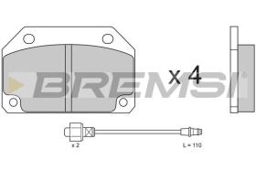 BREMSI BP2154 - PASTIGLIE FRENO - BRAKE PADS