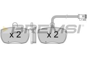 BREMSI BP23151 - PASTIGLIE FRENO - BRAKE PADS