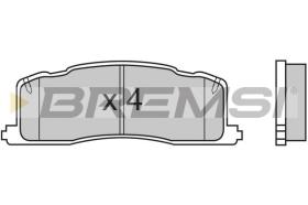 BREMSI BP2538 - PASTIGLIE FRENO - BRAKE PADS