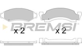 BREMSI BP2798 - PASTIGLIE FRENO - BRAKE PADS