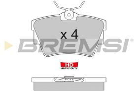 BREMSI BP2866TR - PASTIGLIE FRENO - BRAKE PADS