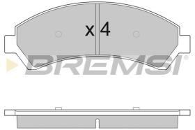 BREMSI BP2920 - PASTIGLIE FRENO - BRAKE PADS