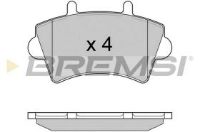 BREMSI BP2975TR - PASTIGLIE FRENO - BRAKE PADS