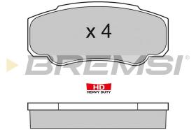 BREMSI BP2996TR - PASTIGLIE FRENO - BRAKE PADS