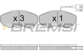 BREMSI BP2997TR - PASTIGLIE FRENO - BRAKE PADS