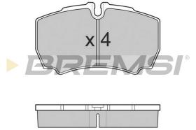 BREMSI BP3025TR - PASTIGLIE FRENO - BRAKE PADS