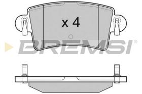 BREMSI BP3074TR - PASTIGLIE FRENO - BRAKE PADS